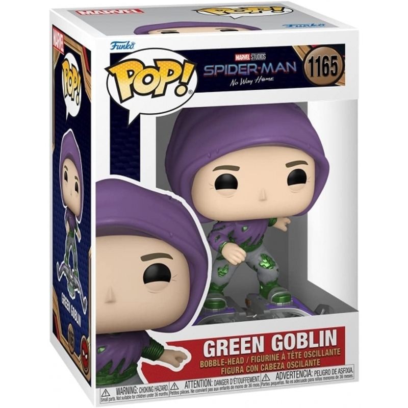 FUNKO - FUNKO 67605 POP MARVEL SPIDERMAN NO WAY HOME S3 GREEN GOBLIN