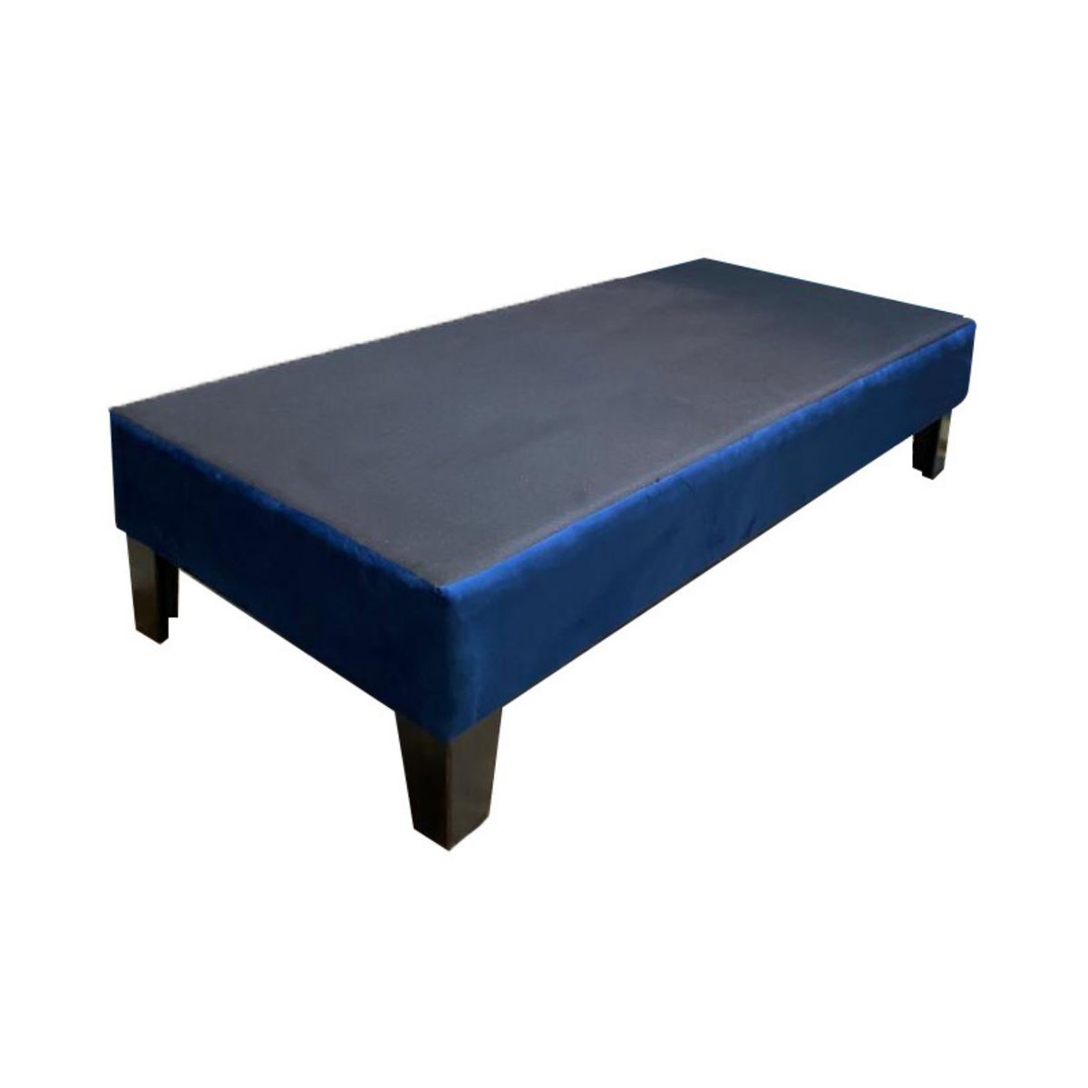 MUEBLES HVM - Base HVM Americana 1.5 P Azul Felpa
