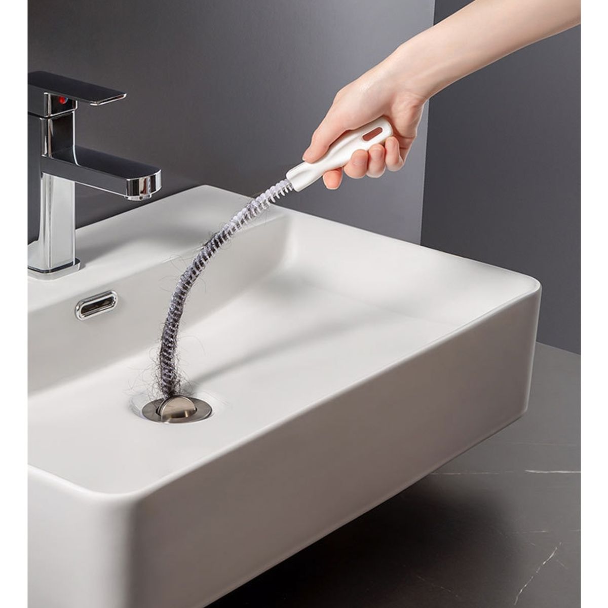 ZG STORE - 2 Cepillo De Dragado De Tuberías Limpiador Flexible