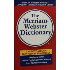MERRIAM WEBSTER - Dictionary The Merriam-Webster