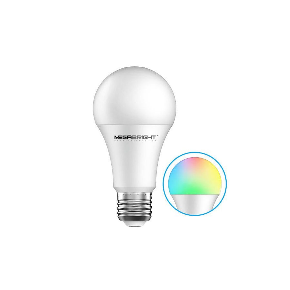 MEGABRIGHT - Ampolleta LED Smart A60 10W E27 Wifi