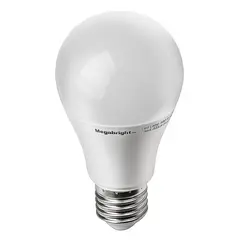 MEGABRIGHT - Ampolleta LED A60 Clasica 9,5 W 3000K E27