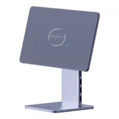HAGIBIS - Soporte & Hub Magnetico Aluminio 360 4k Para iPad Pro 12.9"