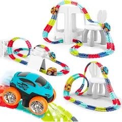 SM - Autopista Magica Flexible Gravedad 0 92 Pcs para Niños