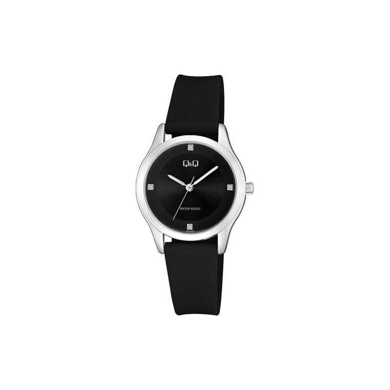 Q&Q - Reloj QZ51J322Y Análogo Negro Q&Q Q&Q