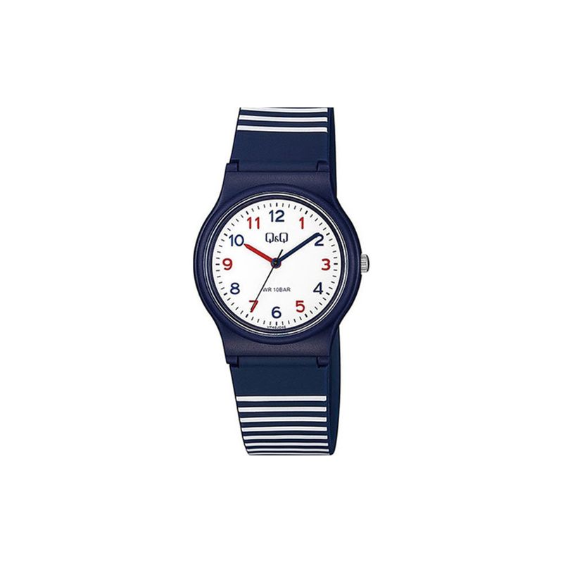 Q&Q - Reloj VP46J046Y Análogo Azul Q&Q Q&Q