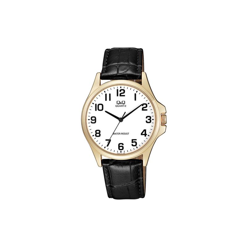 Q&Q - Reloj QA06J104Y Análogo Negro Q&Q Q&Q