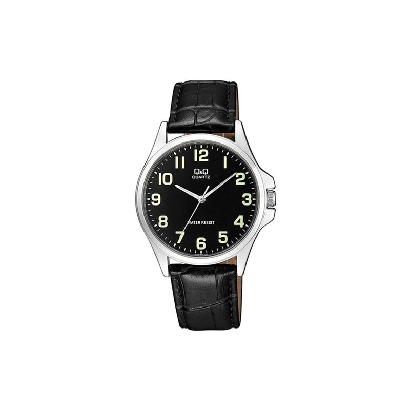 Q&Q - Reloj QA06J305Y Análogo Negro Q&Q Q&Q