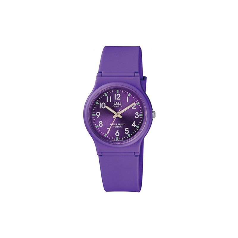 Q&Q - Reloj VP46J042Y Análogo Morado Q&Q Q&Q