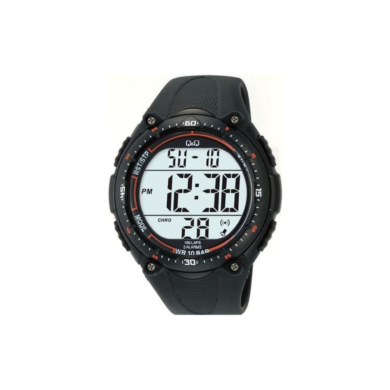 Q&Q - Reloj M010J001Y Digital Negro Q&Q Q&Q