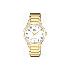 Q&Q - Reloj QA42J004Y Análogo Dorado