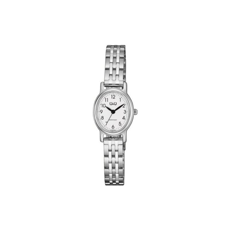 Q&Q - Reloj QC33J204Y Análogo Plateado Q&Q Q&Q