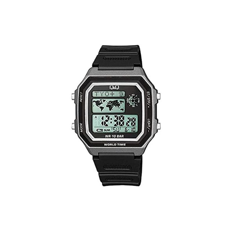 Q&Q - Reloj M196J003Y Digital Negro Q&Q Q&Q