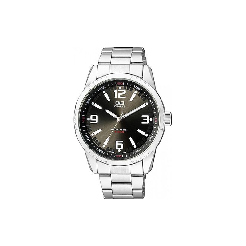 Q&Q - Reloj Q888J205Y Análogo Plateado Q&Q Q&Q