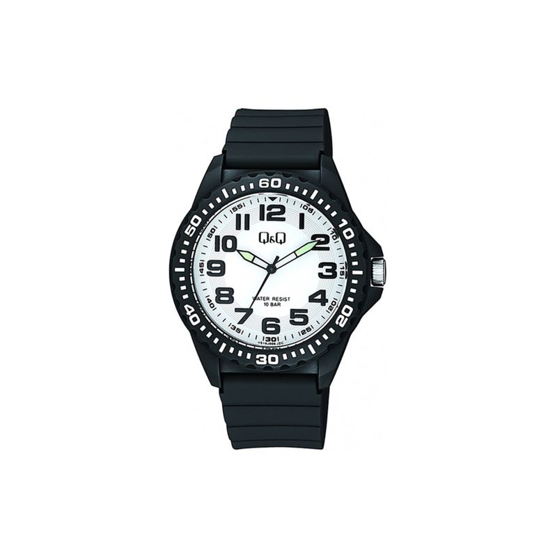 Q&Q - Reloj VS16J006Y Análogo Negro Q&Q Q&Q