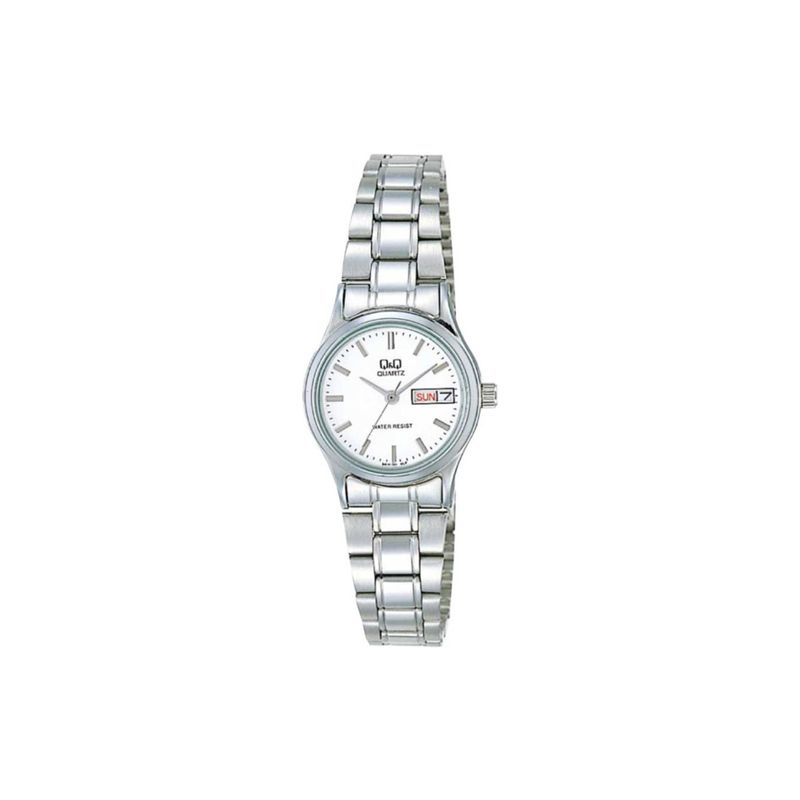 Q&Q - Reloj BB13-201Y Análogo Plateado Q&Q Q&Q