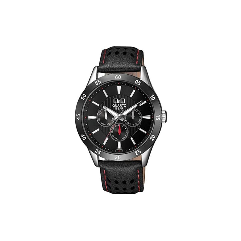 Q&Q - Reloj CE02J512Y Análogo Negro Q&Q Q&Q