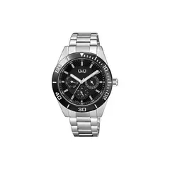 Q&Q - Reloj AA42J402Y Análogo Plateado