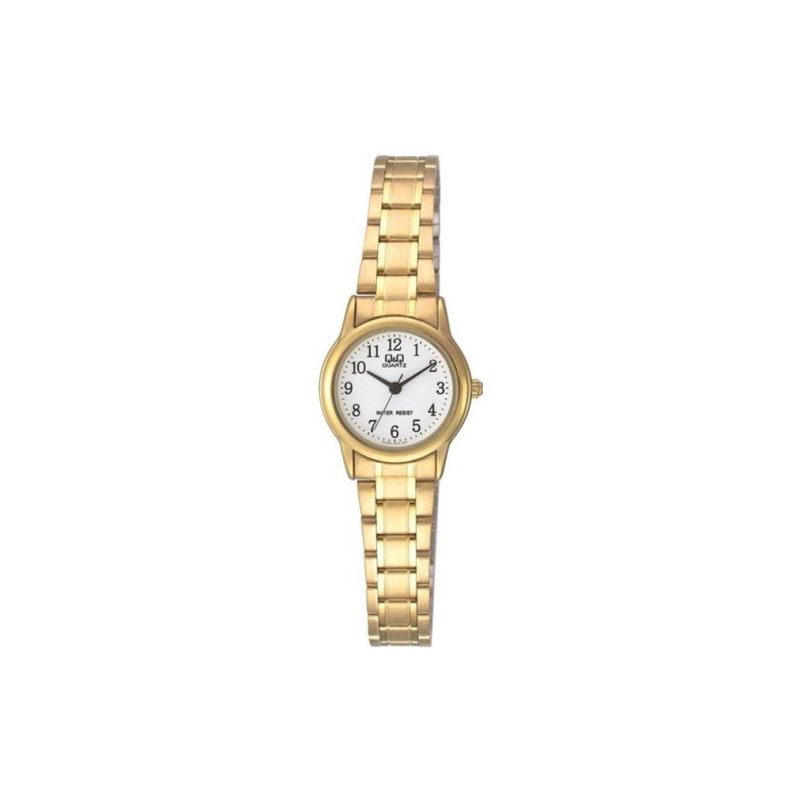 Q&Q - Reloj Q589J004Y Análogo Dorado Q&Q Q&Q