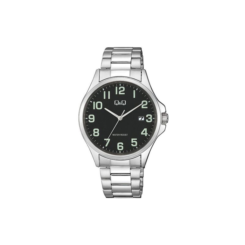 Q&Q - Reloj A480J205Y Análogo Plateado Q&Q Q&Q