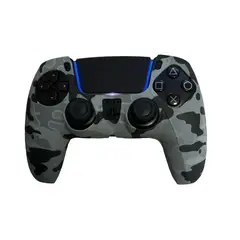 GENERICO - FUNDA JOYSTICK PS5 CAMUFLAJE GRIS