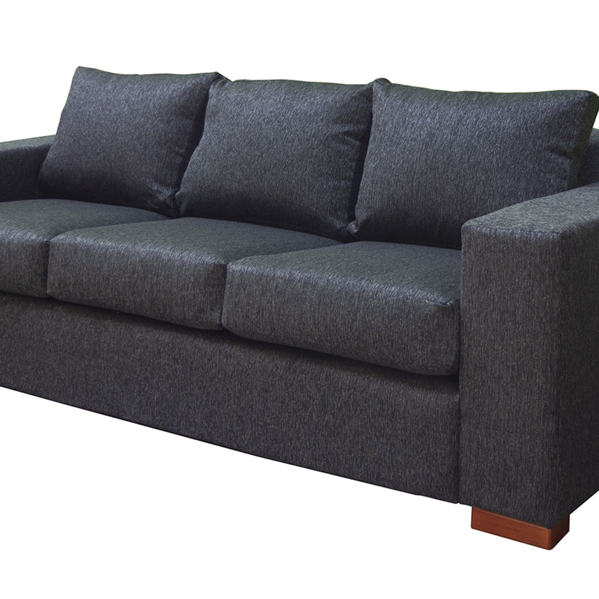 DKORA - Living Evans Sofa  3 cuerpos +2 Sofá 1 cuerpo Marengo