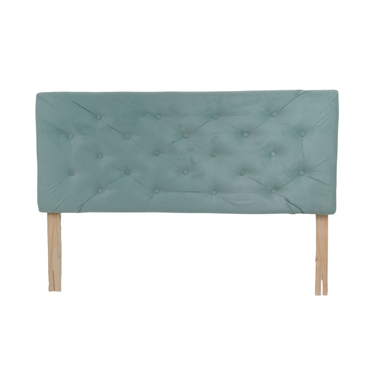 MUEBLES HVM - Respaldo HVM 2P Verde Menta Botone