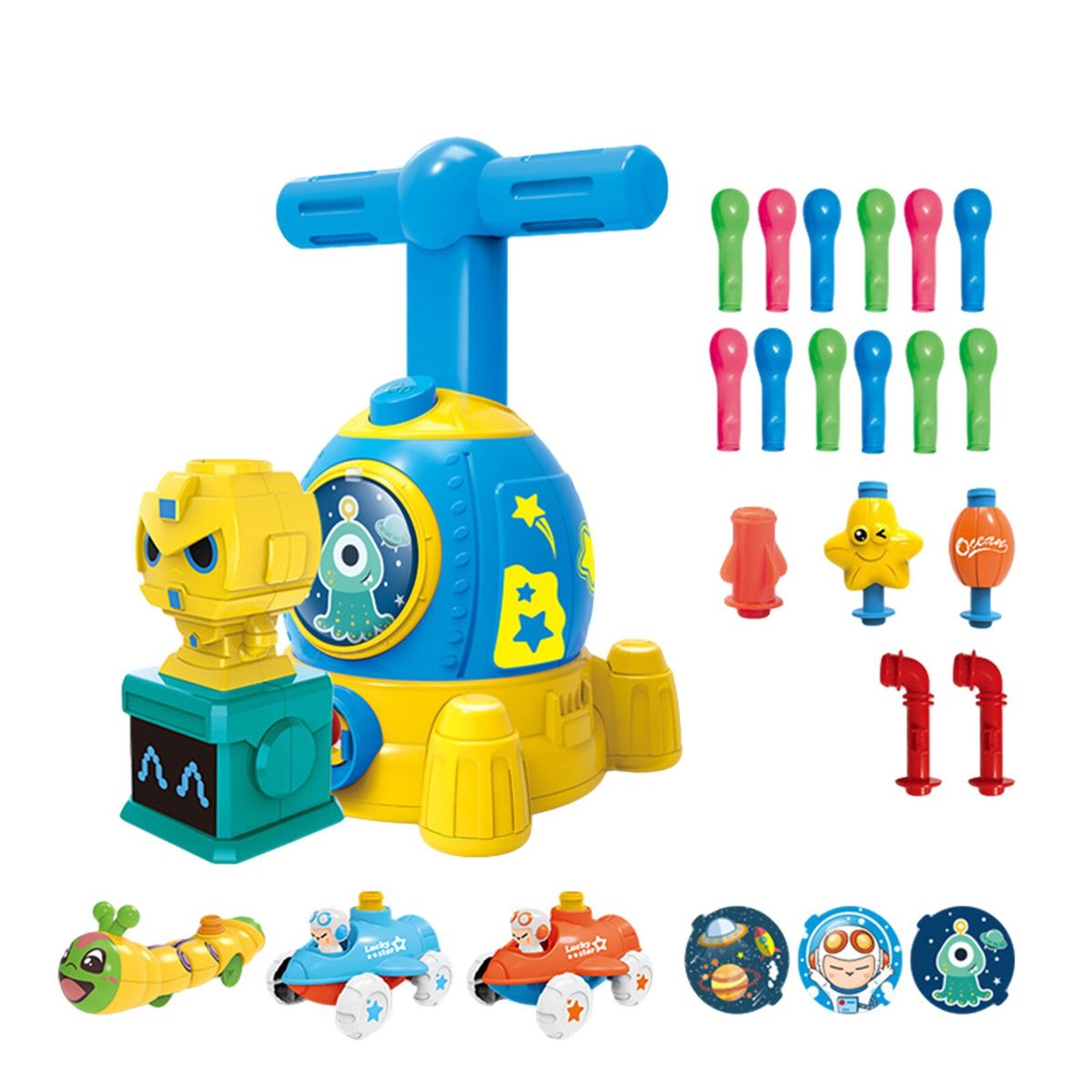 GENERICO - Inflador de Globos Lanzador de auto