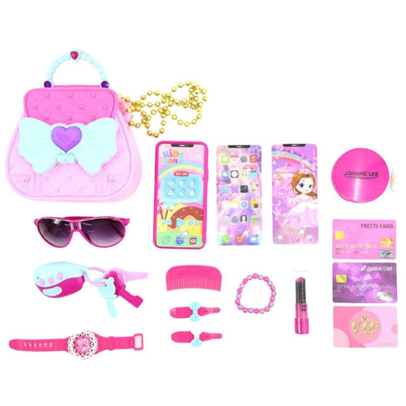 SPACEZAT - Set de Belleza Cartera y Accesorios Luces y Sonidos 17 pzs