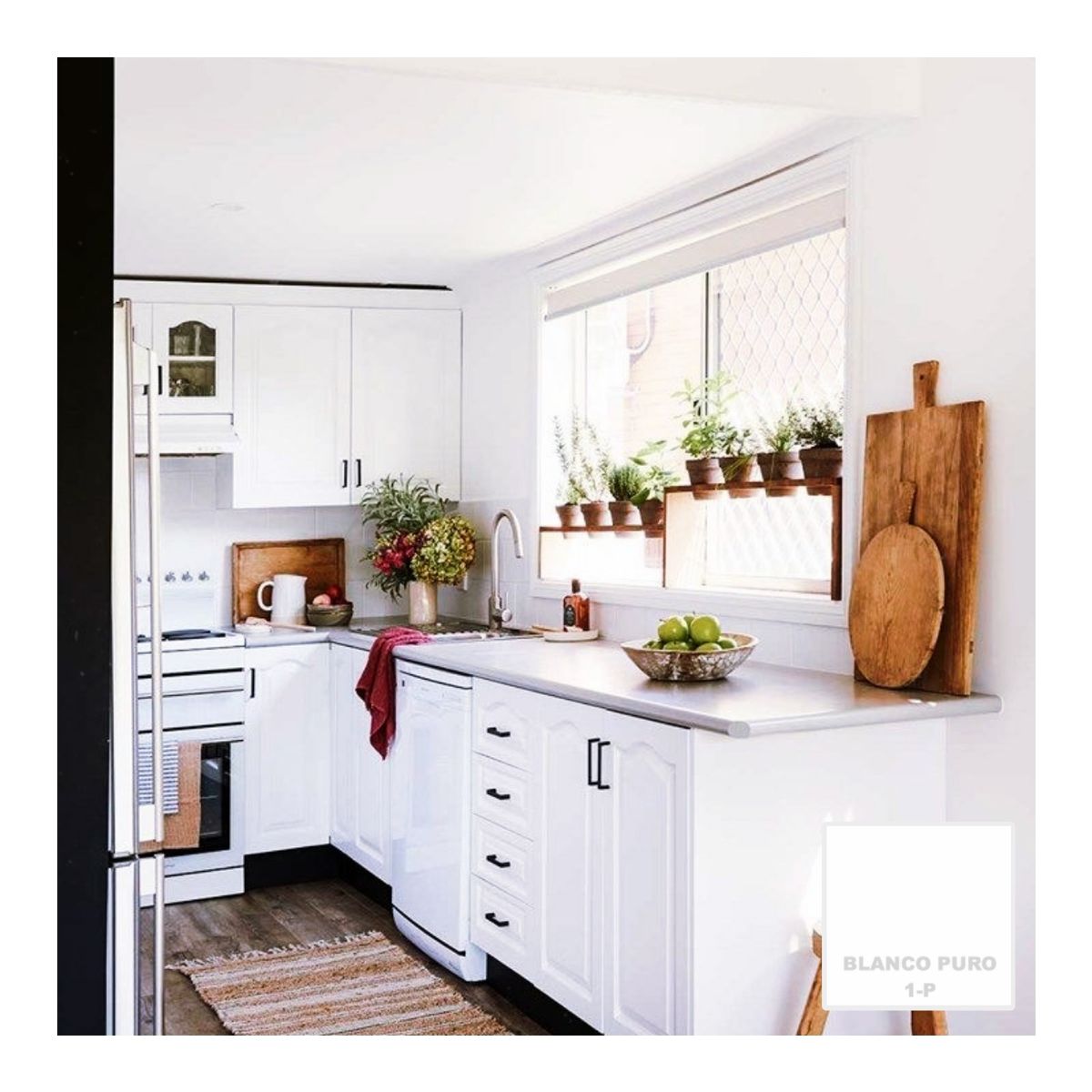 BAUM - TINETA PINTURA ESMALTE AL AGUA - BLANCO 1-P