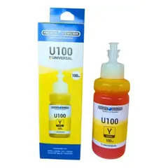 PACIFIC COLOR - Tinta Alternativa Amarilla 100 ml Para Epson/Canon/HP/Brother/Lexmark