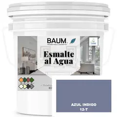 BAUM - TINETA PINTURA ESMALTE AL AGUA - AZUL INDIGO 12-T