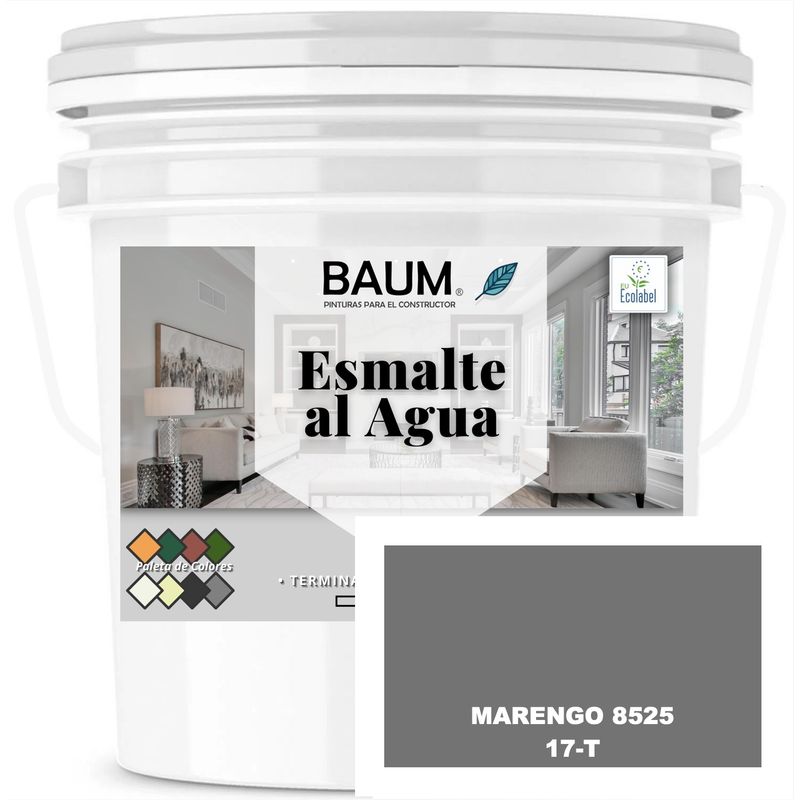 BAUM - TINETA PINTURA ESMALTE AL AGUA - MARENGO 8525 17-T