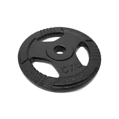 GENERICO - Disco Preolímpico Acero con Asas 5 kg Urban Fit