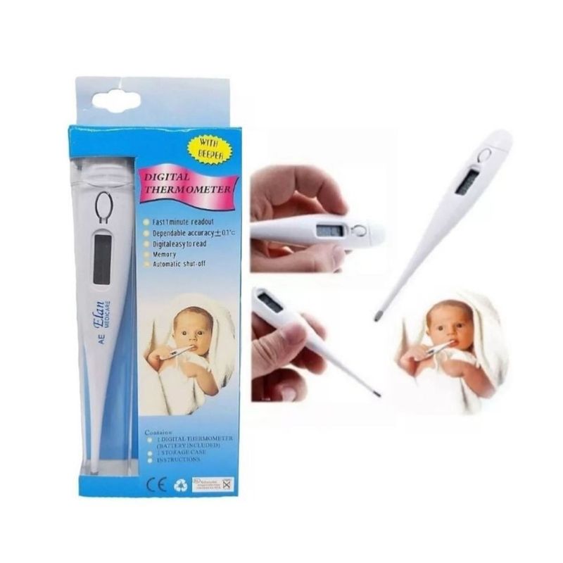GENERICO - Termómetro Corporal Digital Tipo Lapiz Bebe Familia