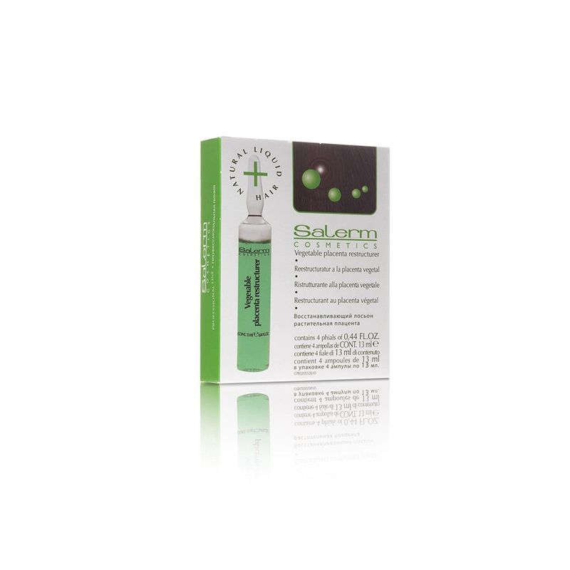 SALERM - Salerm Ampollas Reestructurantes Placenta Vegetal 4x13ml….-