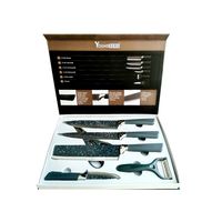 Set De Cuchillas De Cocina 6 Pcs Antideslizante younberg