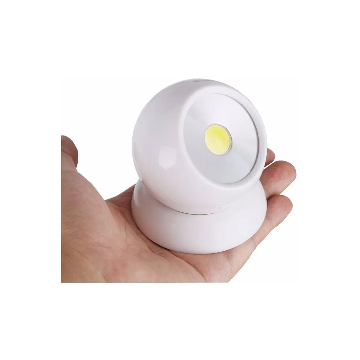 GENERICO - Mini Foco Led Giro 360° Emergencia