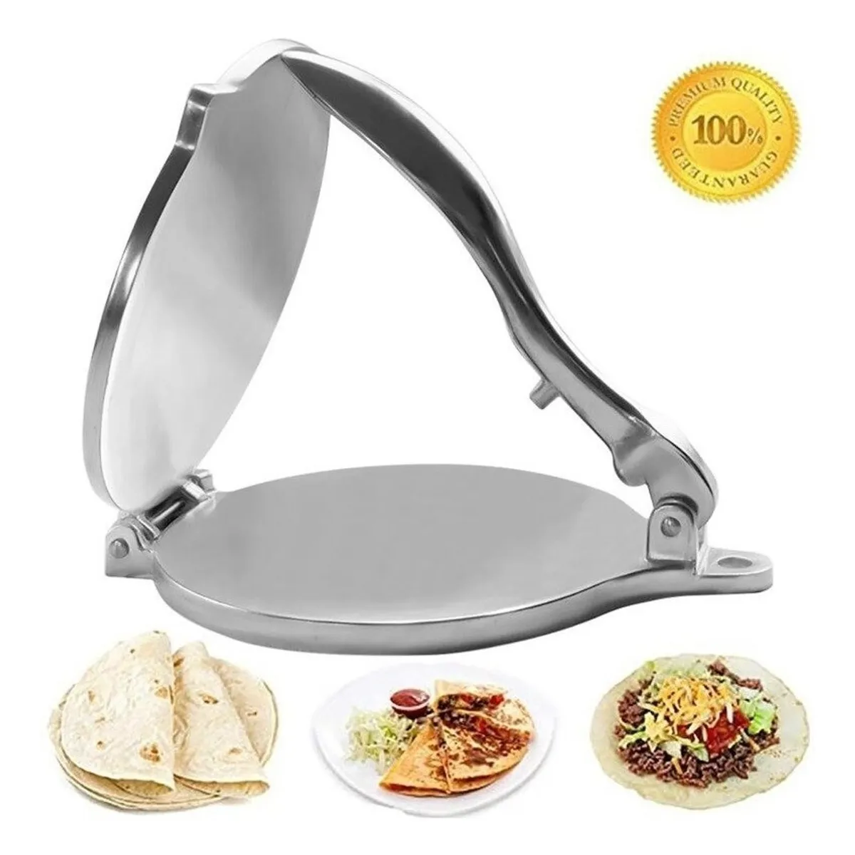 GENERICO - Prensa Para Tortillas 8 Pulgadas Cocina Acero Inoxidable…