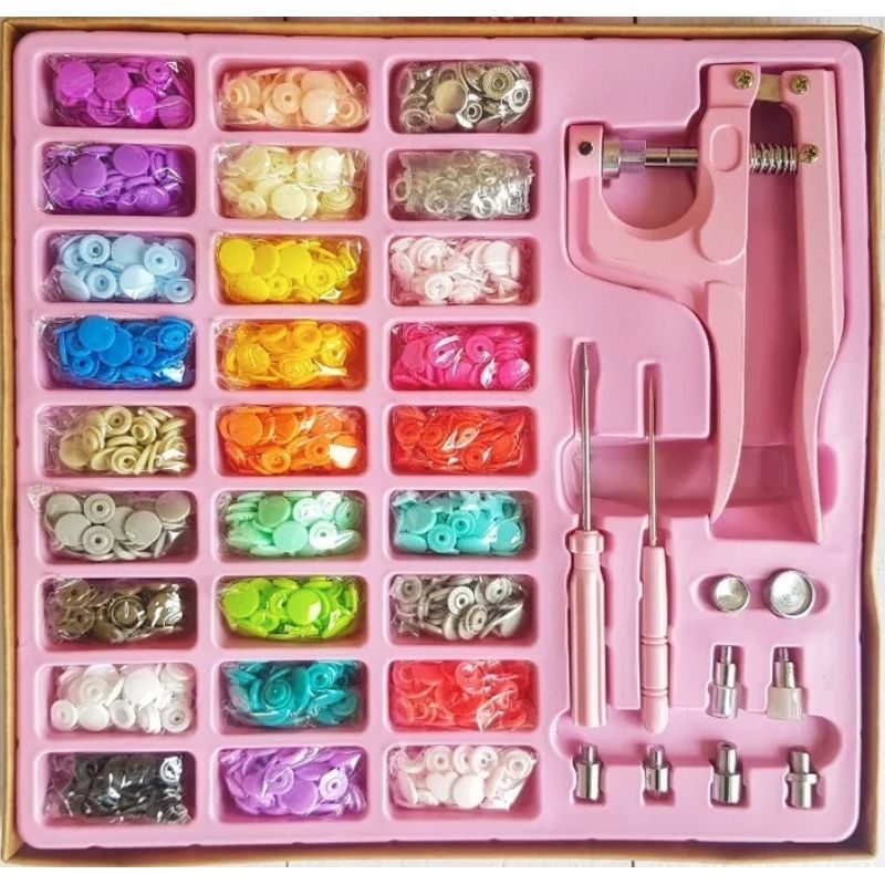 GENERICO - Pinza Remachadora Para Broches Plasticos Snap Mas 270 Broche