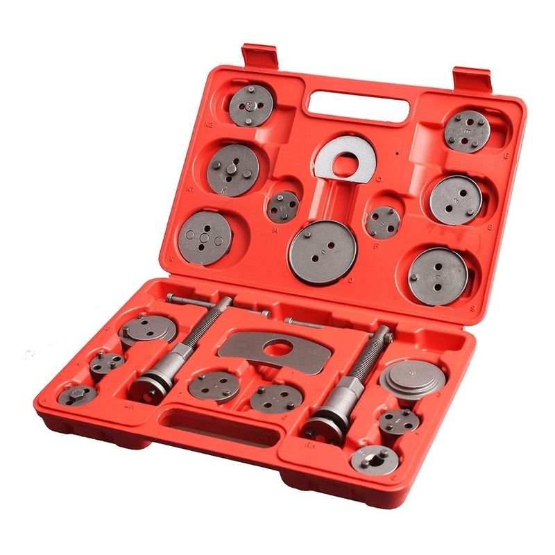 GENERICO - Kit Comprimir Piston Caliper Frenos 21 Piezas Universal