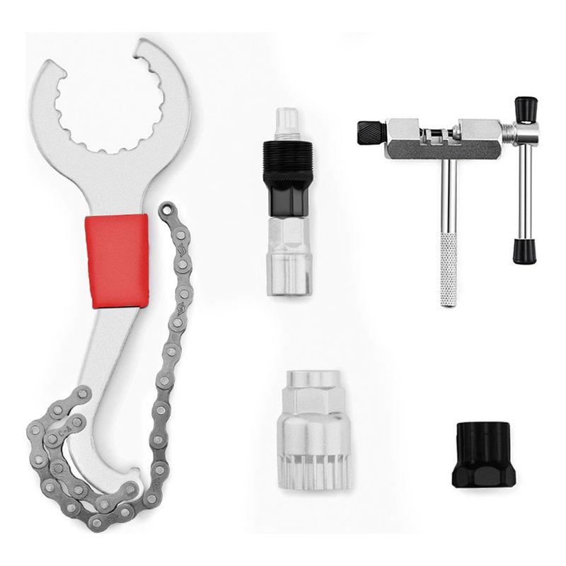 GENERICO - Kit De Reparación De Bicicleta Extractor Corta Cadena Bici