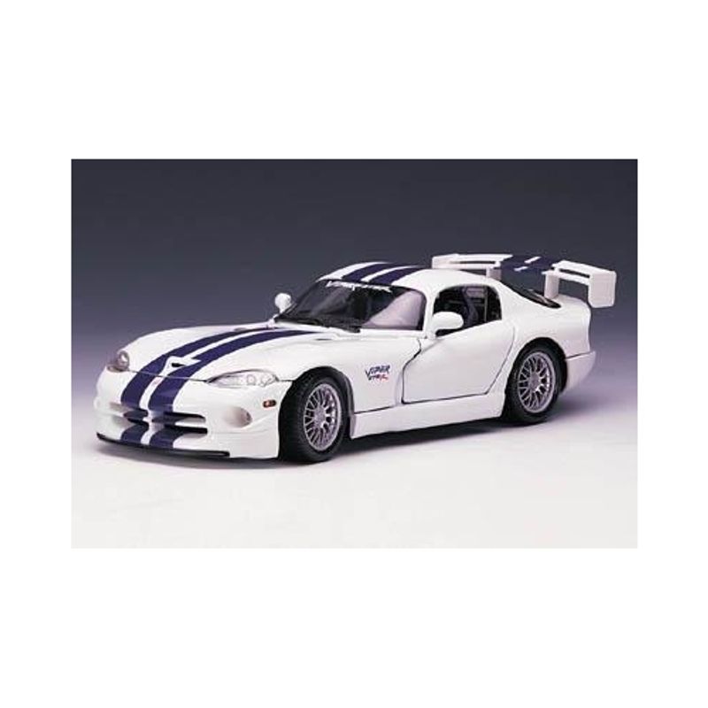 MAISTO - MAISTO 31845 DODGE VIPER GT2 1:18 WHITE OR YELLOW