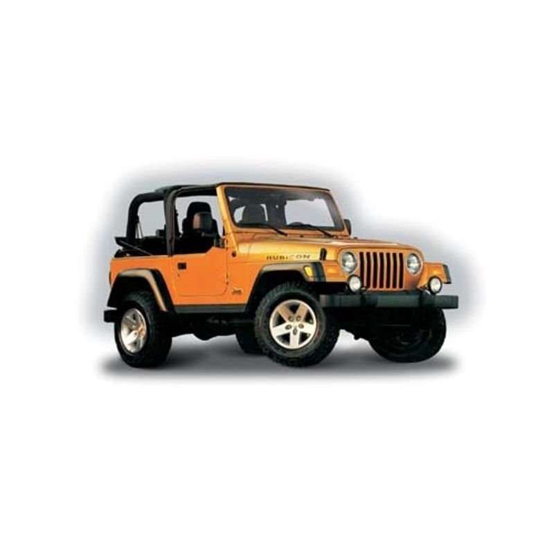MAISTO - MAISTO 31663 JEEP WRANGLER RUBICON 1:18 DEEP BLUE, RED OR