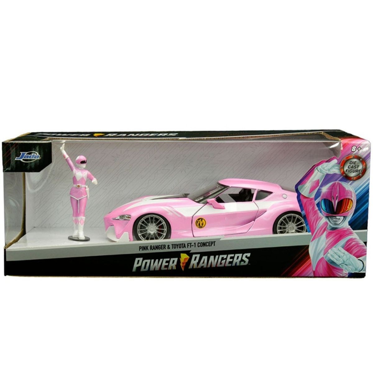 GENERICO - JADA 33224 1:24 HWR PR TOYOTA FT 1 W PINK RANGER