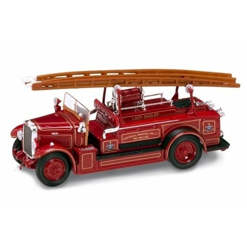 GENERICO - ROAD 43009 1:43 LEYLAND FK 1 1934 FIRE ENGINE