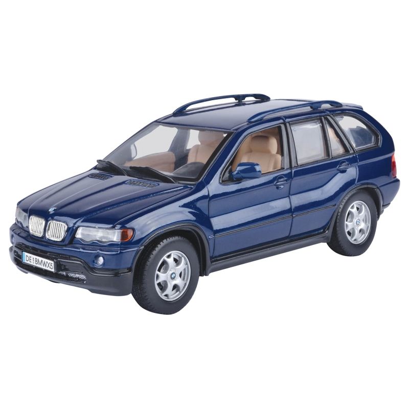MOTORMAX - MOTORMAX 73254 2001 BMW X5 BLUE OR SILVER 1-24