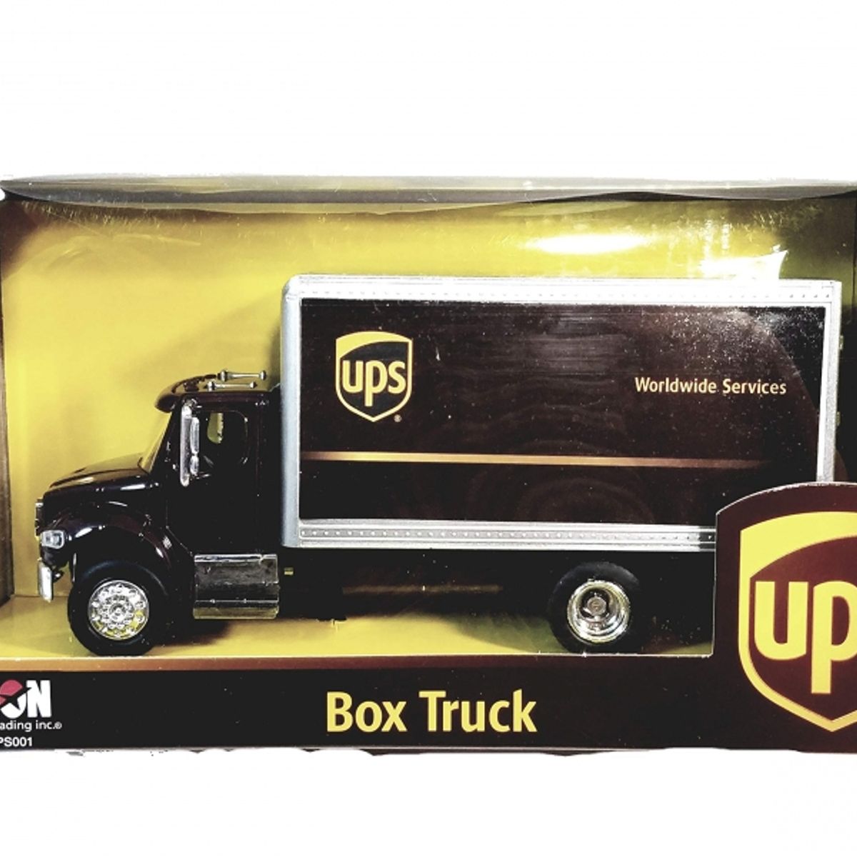GENERICO - REALTOY RT1 1:50 UPS BOX DELIVERY TRUCK ( DIECAST )