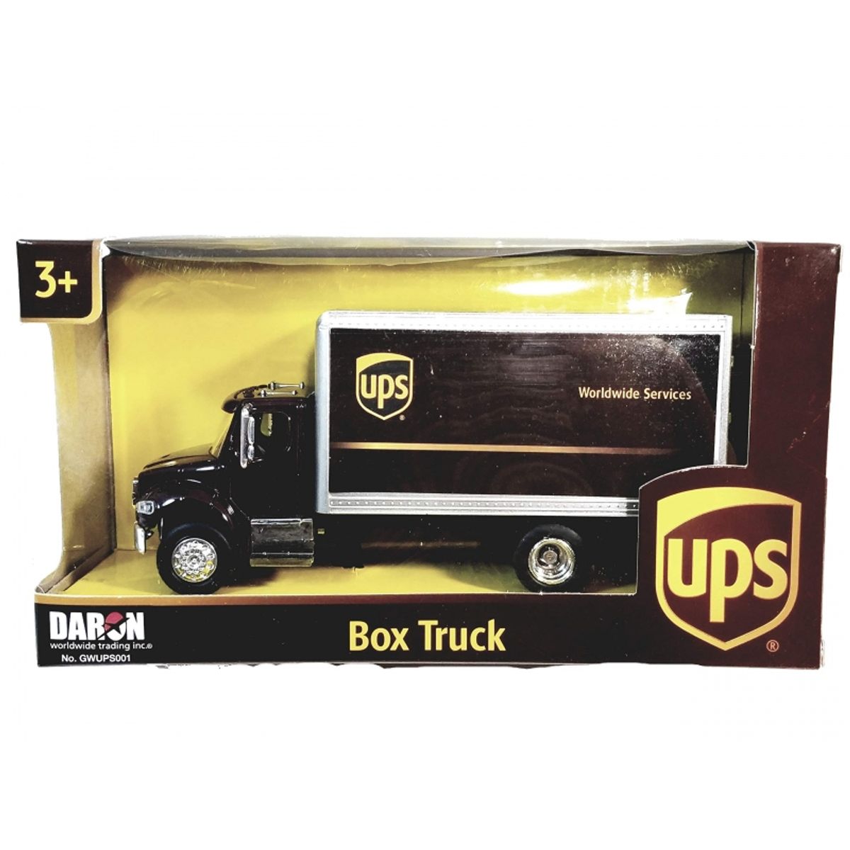 GENERICO - REALTOY RT1 1:50 UPS BOX DELIVERY TRUCK ( DIECAST )