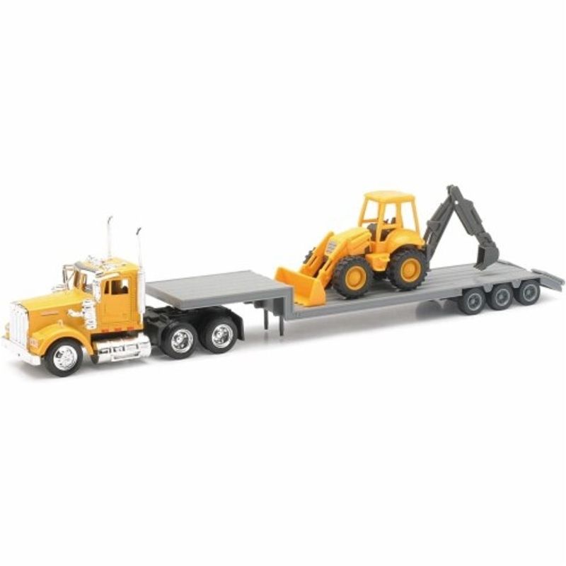 GENERICO - NEWRAY 15303 1-43 KENWORTH CONSTRUCTION LOWBOY